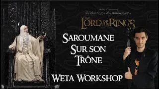 Miniature : Unboxing: Saroumane sur son Trône par Weta Workshop