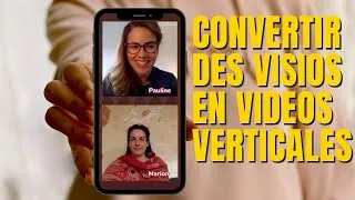 Miniature : Interview au format vertical avec CAPCUT