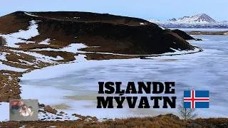 Miniature : Islande , lac de Mývatn et les châteaux sombres
