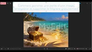 Miniature : Comment gommer une partie d'une image, l'enregistrer et supprimer le filigrane gratuitement