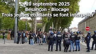 Miniature : Besançon Blocage – Trois jeunes étudiants se font interpeller le 10/09/2025