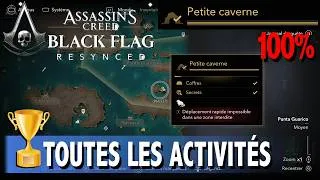 Miniature : PETITE CAVERNE - TOUS LES COLLECTIBLES / ACTIVITÉS - ASSASSIN'S CREED BLACK FLAG RESYNCED
