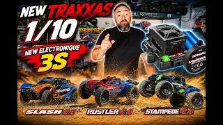 Miniature : Grosse mise à jour chez TRAXXAS : nouveautés 1/10 et Velineon 3S refroidi !