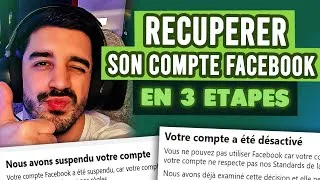 Miniature : Comment récupérer un compte Facebook désactivé/suspendu/bloqué en 2025