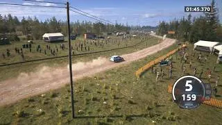 Miniature : Replay essai rallye d'Estonie nouvelle livrée Fiesta WRC
