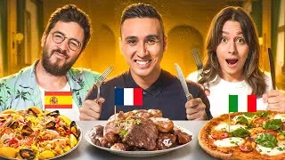 Miniature : Quel pays fait le MEILLEUR plat ? 🇫🇷 France vs 🇮🇹 Italie vs 🇪🇸 Espagne 