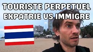 Miniature : Différence entre expatrié immigré et touriste perpétuel