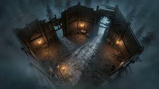 Miniature : Animated Battle map "Cabin in the wood"