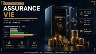 Miniature : L'Assurance Vie en 2026 : Fiscalité, Succession & Immobilier — Le Guide COMPLET 🏦