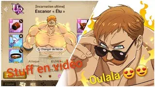 Miniature : Je monte un peu le stuff de "The One" en vidéo !! 7ds Grand Cross