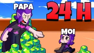 Miniature : Mon PÈRE CONTRÔLE mon COMPTES BRAWL STARS pendant 24H ! (J’ai souffert 🥲)