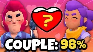 Miniature : Je teste la COMPATIBILITÉ AMOUREUSE ❤️ des BRAWLERS sur BRAWL STARS ! #3