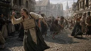 Miniature : 1518 : L'étrange épidémie de danse mortelle à Strasbourg