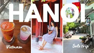 Miniature : Vietnam Solo Travel Vlog 🇻🇳 ep. 1: 2 days in Hanoi