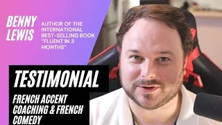 Miniature : French Accent Coaching - Testimonial by Benny Lewis