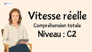 Miniature : Compréhension orale avancée : je parle français sans pause à vitesse native