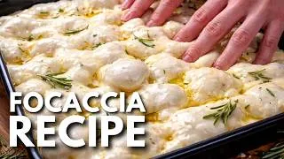 Miniature : FOCACCIA RECIPE - From scratch and Explained by a Professional Baker