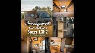Miniature : VAN TOUR FRENCHCAMPERS / PEUGEOT BOXER L3H2 / RAPTOR KAKI & NOIR / AMENAGEMENT SUR MESURE