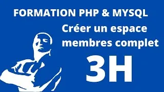 Miniature : TUTO PHP - Créer un Espace Membres de A à Z en PHP & MYSQL (Débutants) !