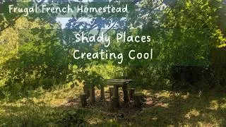 Miniature : Seeking Shady Places under Oak and Walnut trees | Keeping Cool  in Summer.