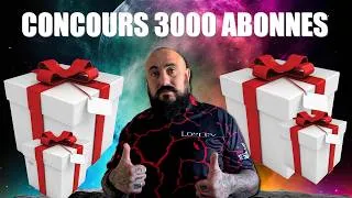 Miniature : Grand Concours des 3000 abonnés !