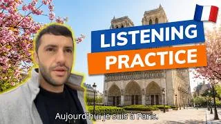 Miniature : Easy French Listening Practice in Paris | Vlog Paris (FR/EN Subtitles)