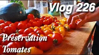 Miniature : Trop de Tomates, On Préserve! | Pas de Bocaux, Pas de Congélation -Vlog 226-