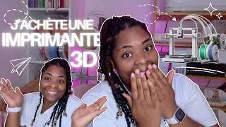 Miniature : ❥ J'achète une imprimante 3D !!! FrenchieVlog