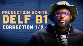 Miniature : DELF B1 Production écrite : correction complète d’une copie à 15/25