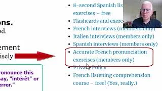 Miniature : How to pronounce intérêt in French