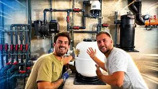 Miniature : MISSION PISCINE DANS LA CAVE: le local PISCINE, le projet HAMMAM (et un sauna🪏)