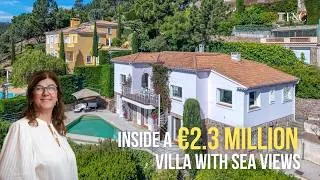 Miniature : Inside a €2.3 Million Panoramic Sea View Villa in Théoule-sur-Mer