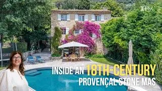 Miniature : Inside a €1,030,000 18th-Century Stone Mas in Cabris | Property Tour