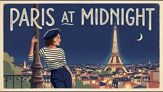 Miniature : Rainy Night in Paris 🌧️ Vintage Cafe Music & Slow French Chanson