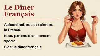 Miniature : Découvrez le secret du dîner français || Learn French with Stories (A1–A2)