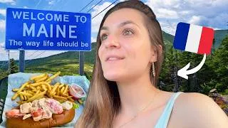 Miniature : My First Time in MAINE: Flagged at the Border, Lobster Roll, Lewiston Veterans Memorial Park