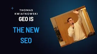 Miniature : GEO est le nouveau SEO : Comment optimiser votre visibilité dans l’ère des LLMs - Thomas 2/3