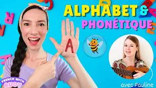 Miniature : Alphabet et Phonétique | French With Audy & Pauline | Apprendre les lettres majuscules et minuscules