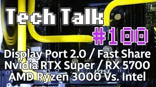 Miniature : Tech Talk #100 - INTEL EN PLS / SUPER / UNE REGEX CAUSE UNE PANNE MONDIALE / AIRDROP ANDROID [Live]