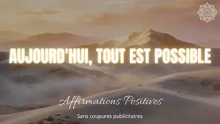 Miniature : « JE COMMENCE » ☀️ Affirmations du matin — repartir à neuf, sans traîner hier