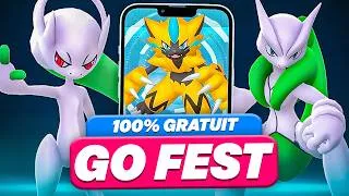 Miniature : 100% GRATUIT ! Méga Mewtwo X & Y ! GUIDE GO FEST 2026 ! Actu News Pokémon Go !
