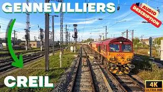 Miniature : Voyage en cabine 📢commenté 📢 du PORT de GENNEVILLIERS à CREIL, sur la ligne H du TRANSILIEN