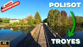 Miniature : Voyage en cabine 📢 commenté 📢de POLISOT à TROYES sur la VUTR | BB 75400