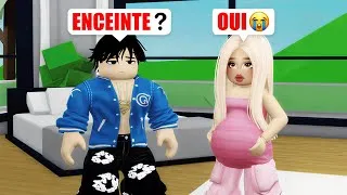 Miniature : MA COPINE RÉALISTE EST ENCEINTE SUR BROOKHAVEN ! ROBLOX