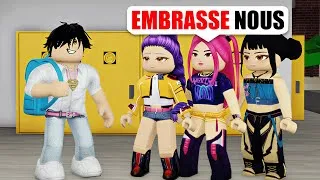 Miniature : LES HUNTRIX ONT CRUSH SUR MOI SUR BROOKHAVEN ! ROBLOX
