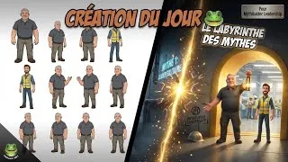 Miniature : Le Labyrinthe des Mythes" — une BD marketing complète qu'on a créée pour notre client MythBuster