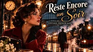 Miniature : Reste Encore un Soir 💔 | Vintage French Jazz – Inspired by Jacques Brel