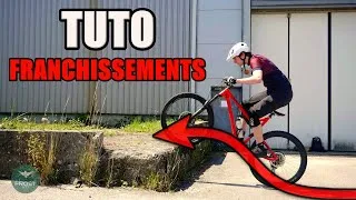 Miniature : LES FRANCHISSEMENTS EN VTT (passer des marches, des troncs, bunny hop, etc..) - TUTO VTT