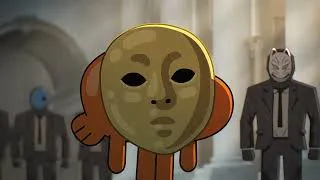 Miniature : Darwin en mode Espion 😎 (Extrait) – Le Monde merveilleusement bizarre de Gumball | La Ride