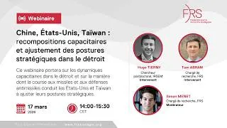 Miniature : Chine, États-Unis, Taïwan : recompositions capacitaires et ajustement des postures stratégiques...